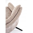 Стул HALMAR K540 бежевый/черный, поворотный